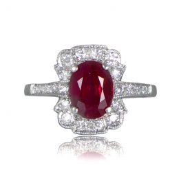 Front View Ruby Conway Ring