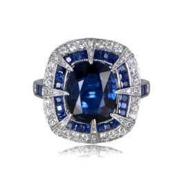 Front View of 11880 Sapphire Ring