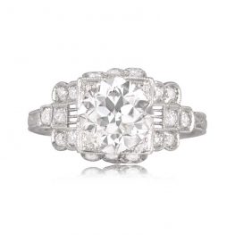 12655 Antique Diamond Engagement Ring