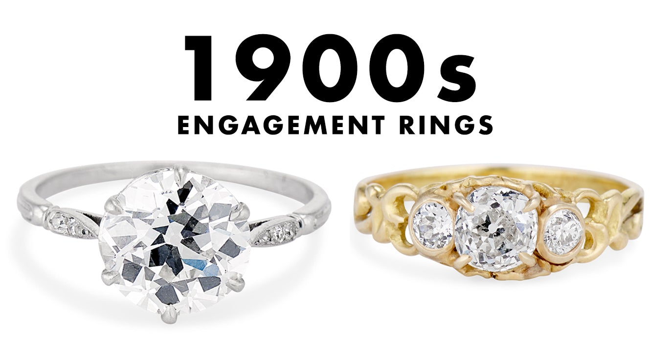 1900s Engagement Rings