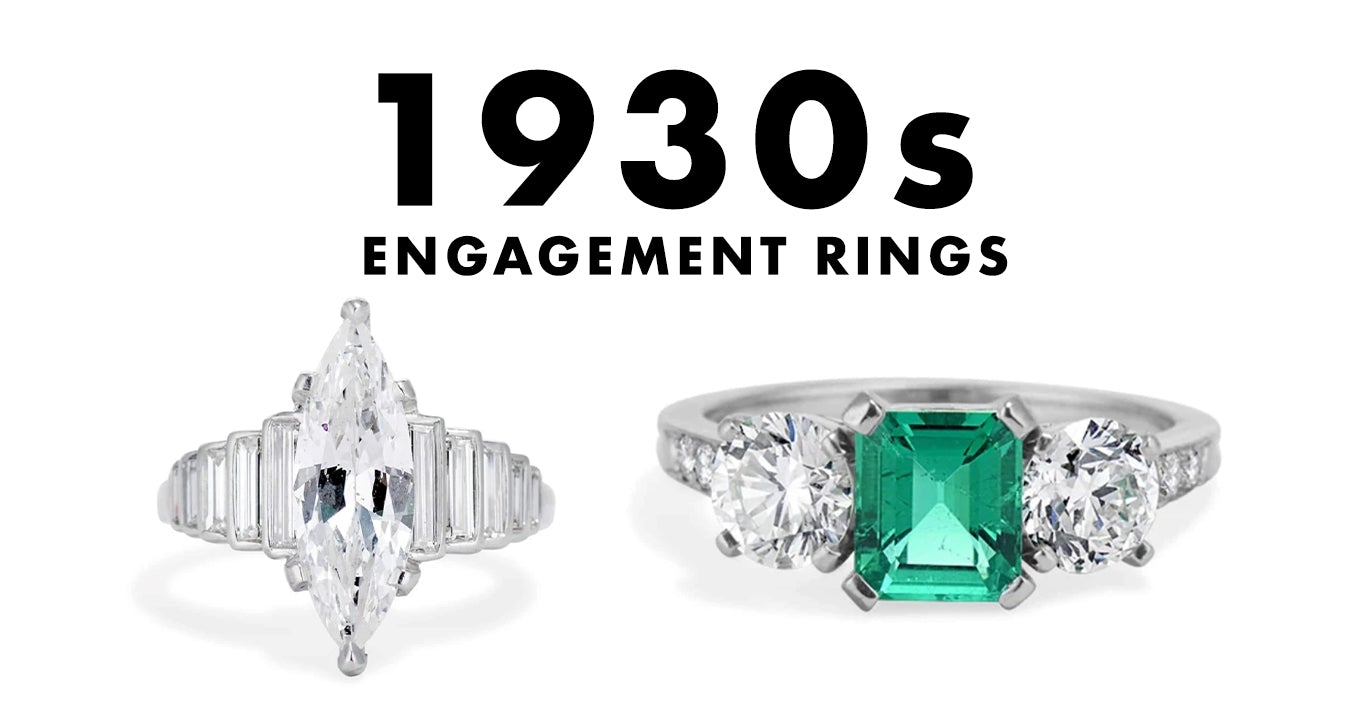1930s Engagement Rings