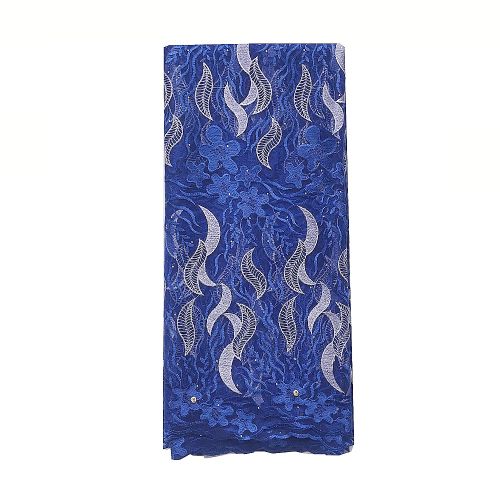 product_image_name-Fashion-African Tulle Lace Fabric Net Lace Material-Royal Blue-2