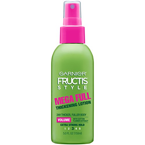Garnier Fructis Style Mega Full Thickening Lotion for All Hair Types, 5 Ounce (Packaging May Vary)