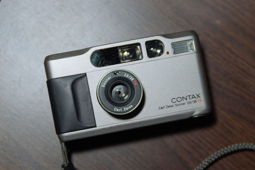The Contax T2 Point and Shoot Film Camera - 5 Point and Shoot Film Cameras by Kathleen Frank on Shoot It With Film