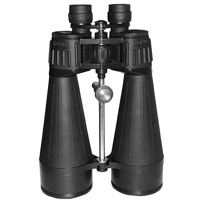 black binoculars