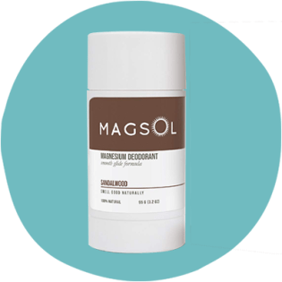 Magsol Magnesium Deodorant, Sandalwood