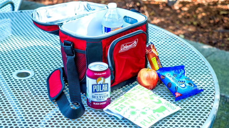The Coleman 9-can Soft Sided Cooler is a great lunch cooler.