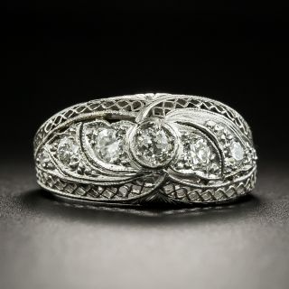 Edwardian Diamond Band Ring by Gorham - 2