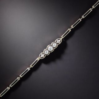Petite Edwardian Diamond Bracelet - 2