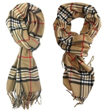 Classic Cashmere Feel Burberry Scarf Dupes