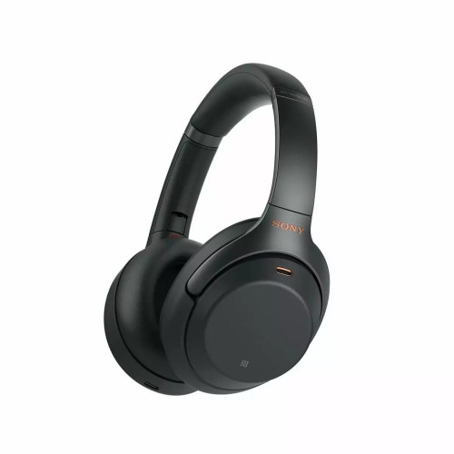 Black Sony Noise Cancelling Headphones