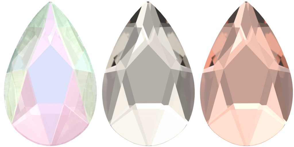 Swarovski 2303_Pear_Crystals for Nail Art