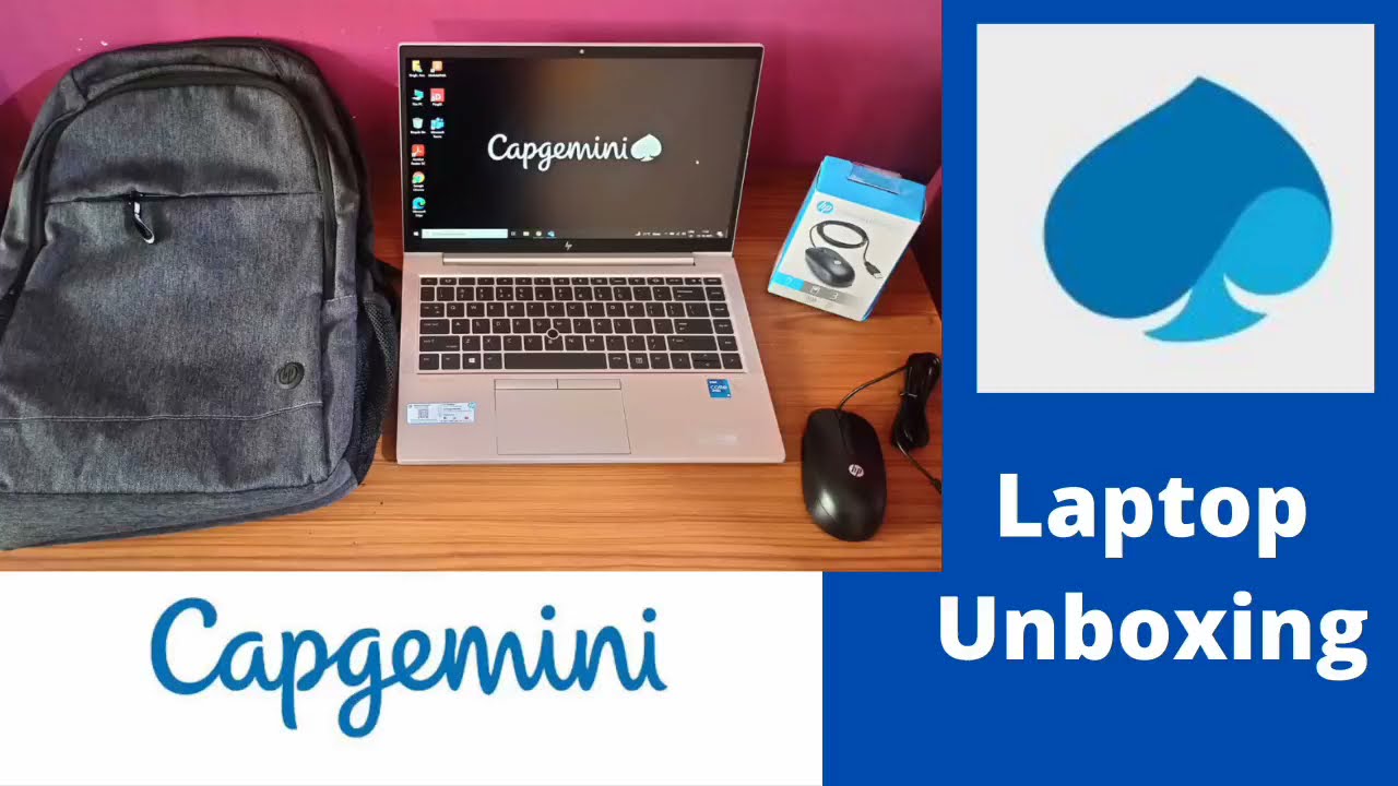 Capgemini welcome kit for new joiner | Capgemini laptop kit for work from  Home 😊 - YouTube