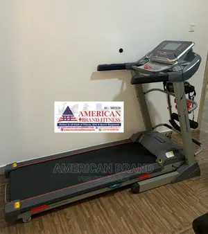 Photo - American Fitness 3.0HP Standard Treadmill With Massager,