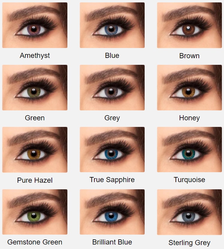 Best contact lenses coloured