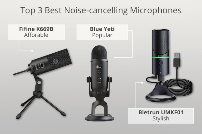 Best noise cancelling microphone for recording