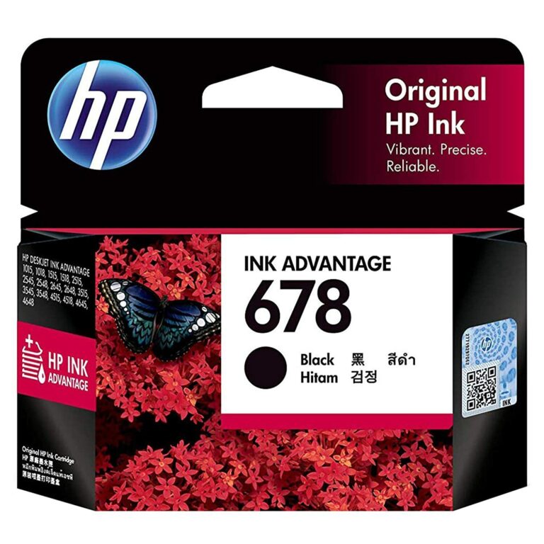 Hp 678 black ink cartridge